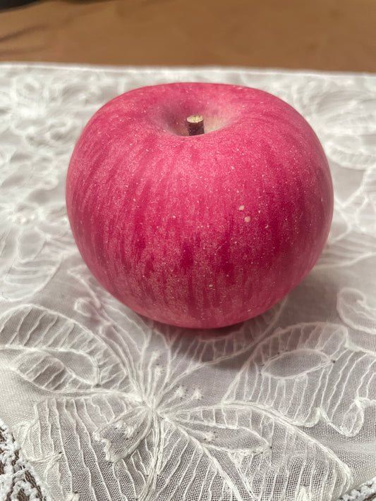 handmade artificial big red apple