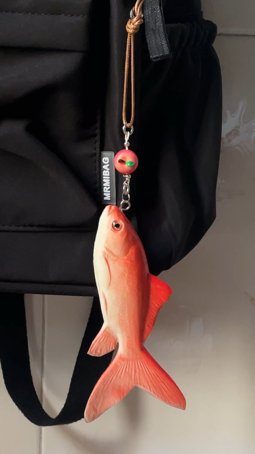 handmade fish keychain1