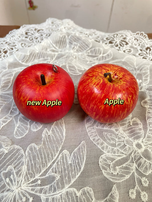 handmade artificial NEW red apple