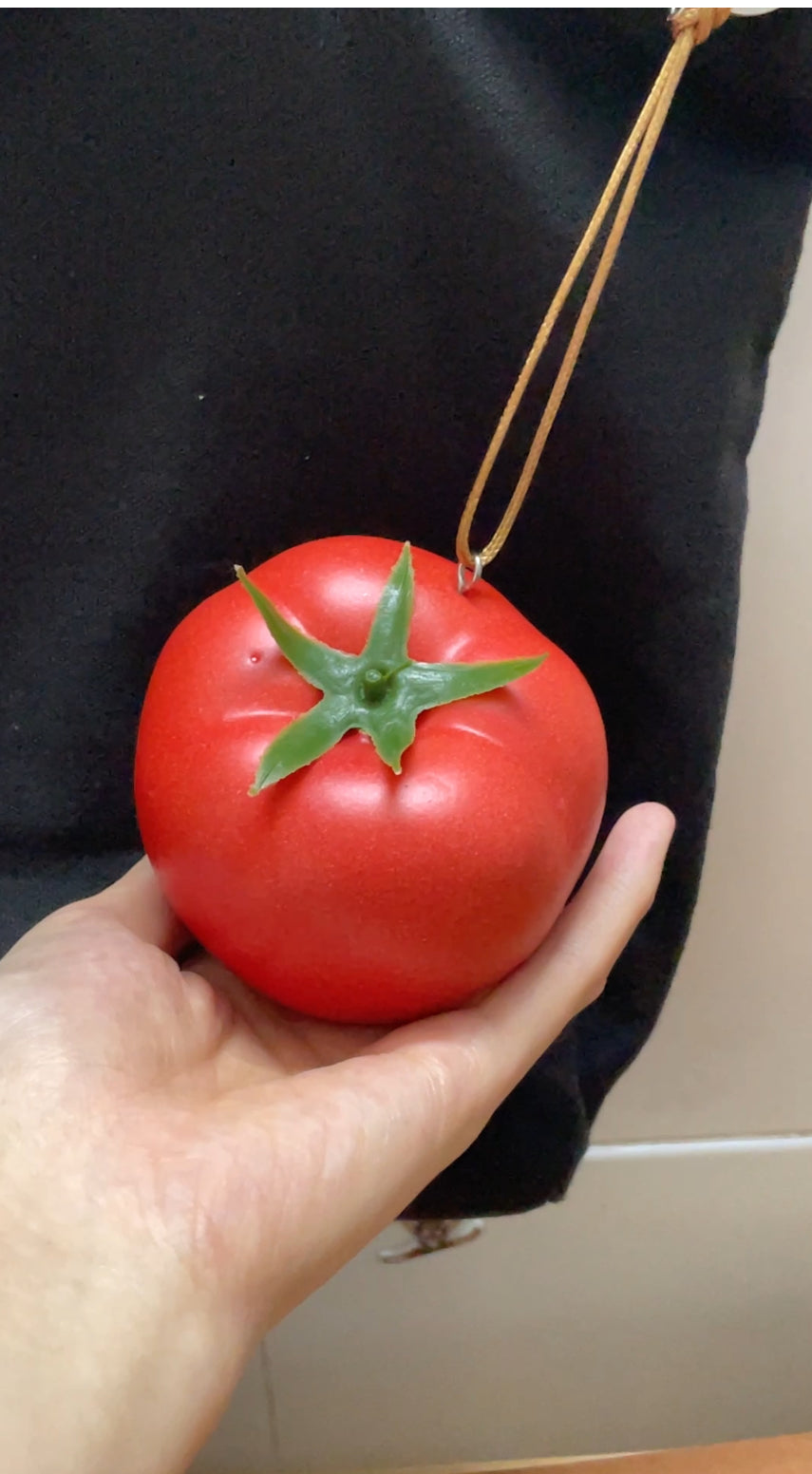handmade artificial tomato