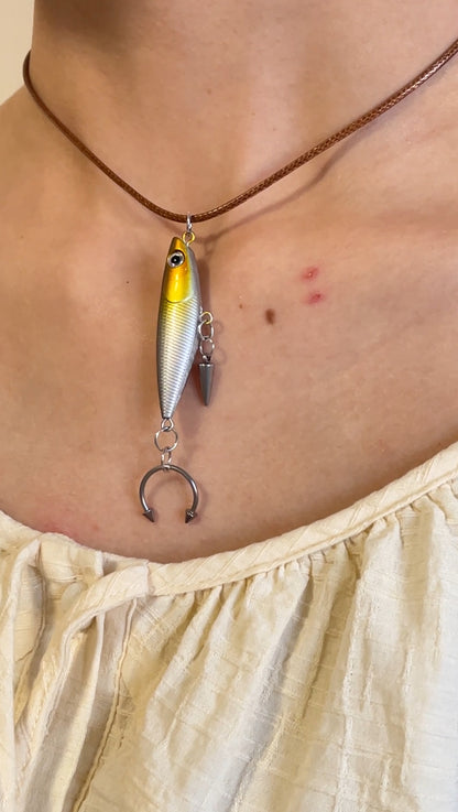 handmade fish Necklace