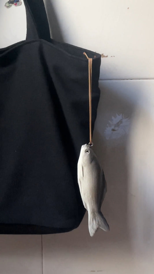 handmade fish keychain1