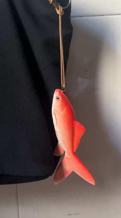 handmade fish keychain1