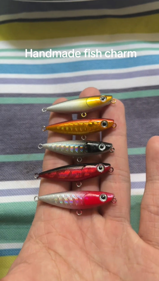 handmade fish Necklace