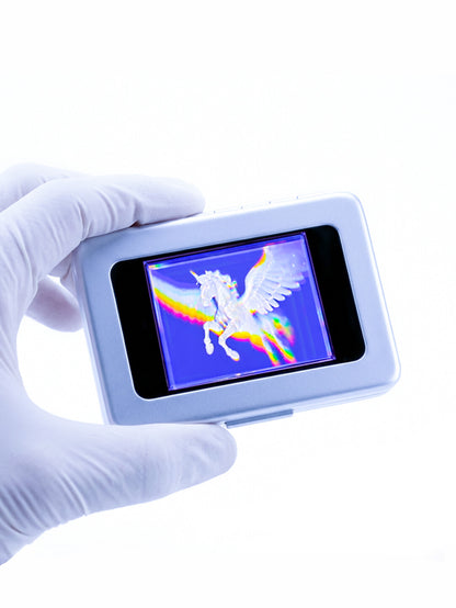 Holographic pegasus unicorn decor