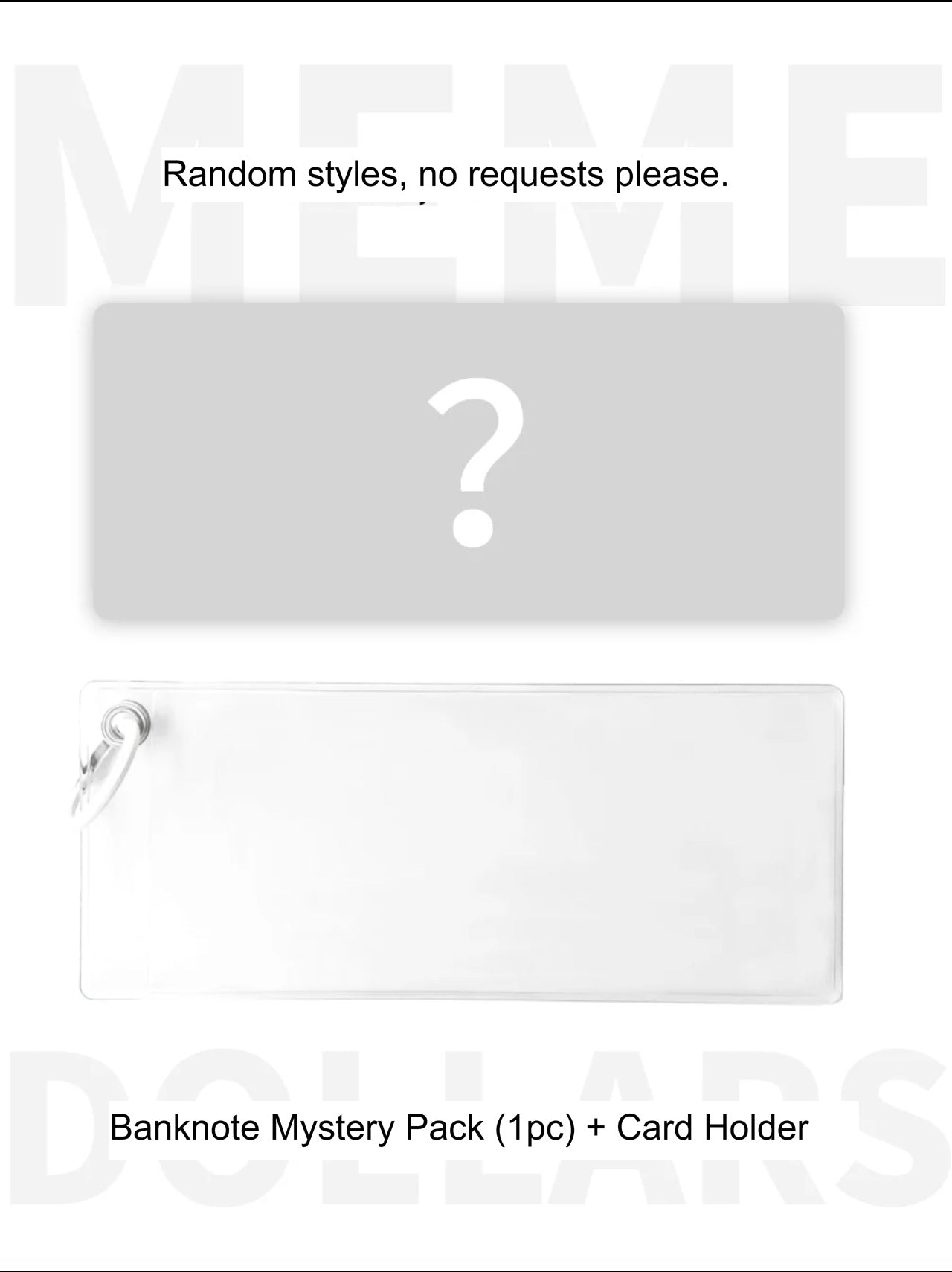 Abstract USD Cat Meme Double-Sided Lenticular Card, Creative Funny Novelty Gift
