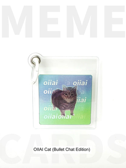 Abstract Card Keychain · Abstract Card Sleeve Set · Funny Meme Gifts · Quirky Emoji-Inspired Keychains