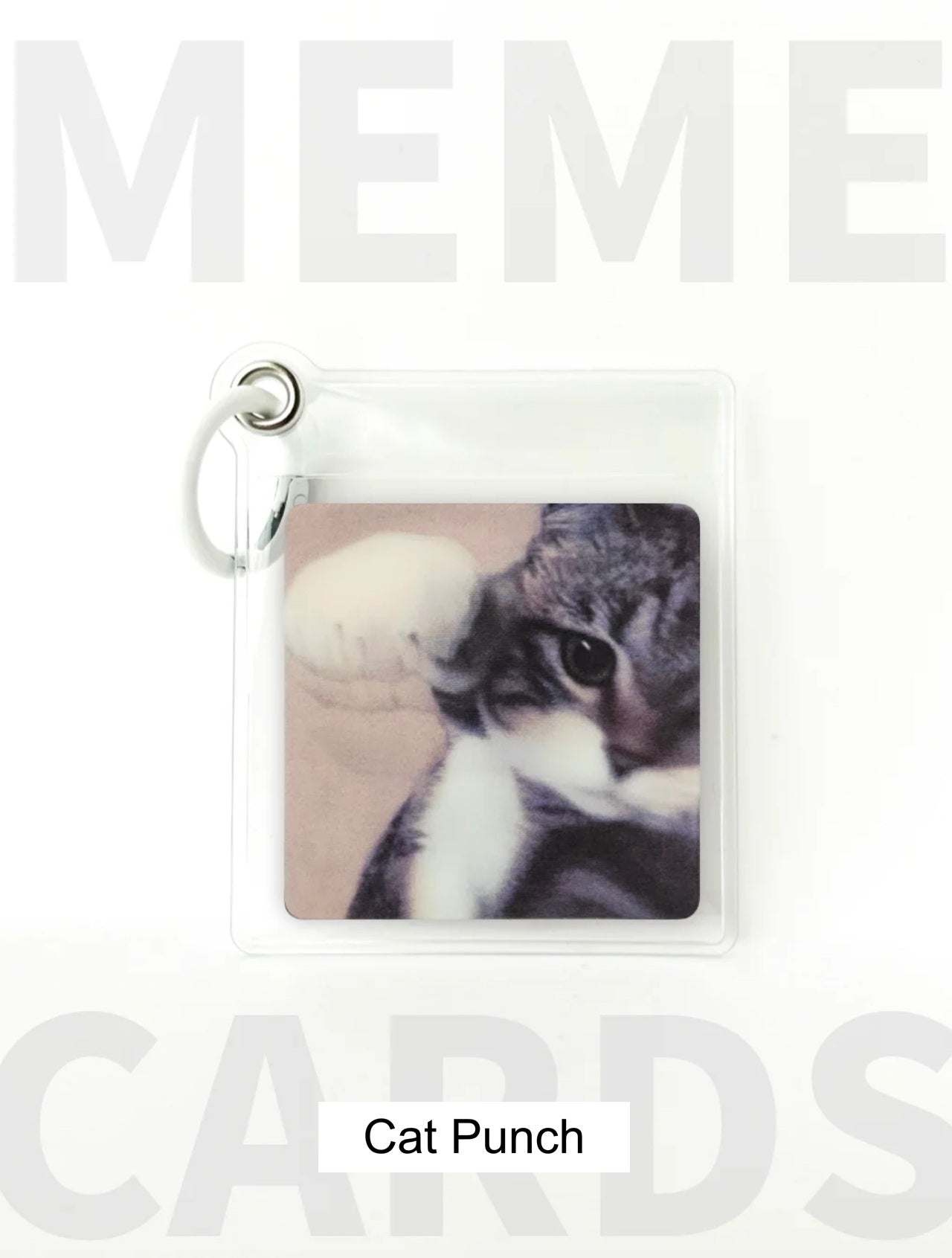 Abstract Card Keychain · Abstract Card Sleeve Set · Funny Meme Gifts · Quirky Emoji-Inspired Keychains