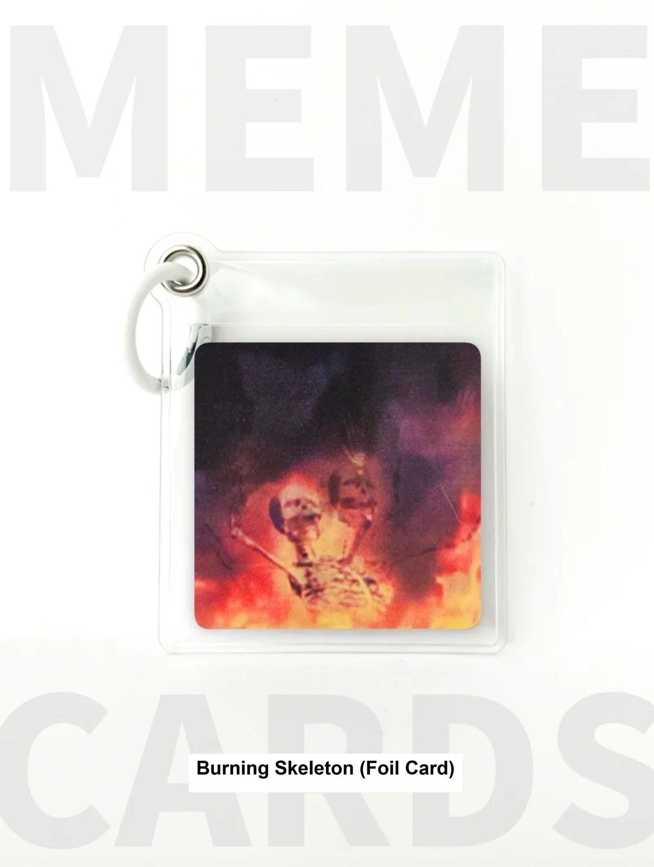 Abstract Card Keychain · Abstract Card Sleeve Set · Funny Meme Gifts · Quirky Emoji-Inspired Keychains