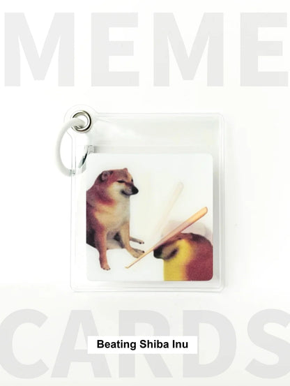 Abstract Card Keychain · Abstract Card Sleeve Set · Funny Meme Gifts · Quirky Emoji-Inspired Keychains