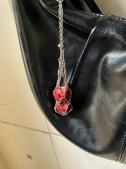 handmade tomatoes  keychain