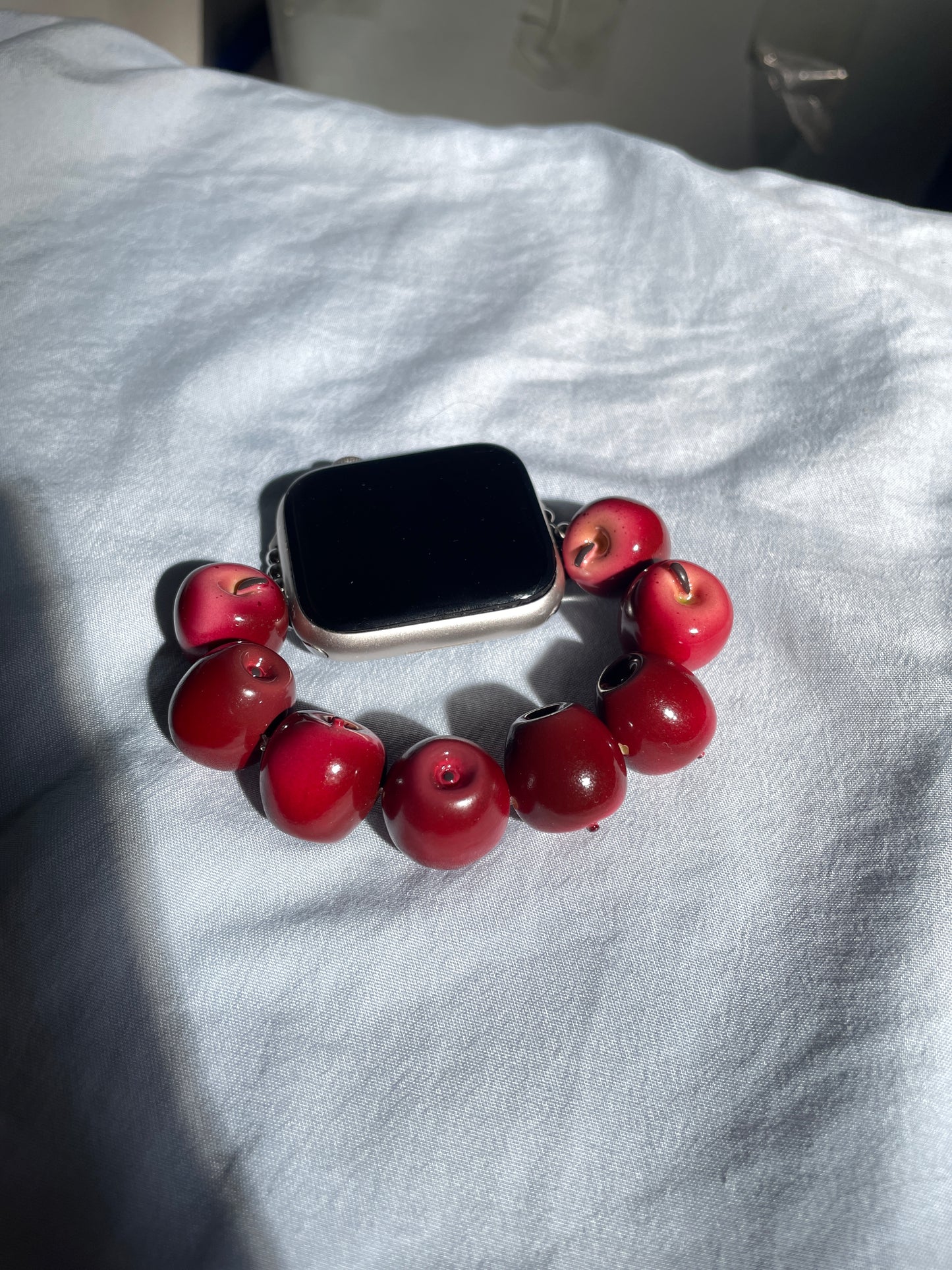 Resin Apple Watch Band with Stainless Steel Connectors (38-49mm)