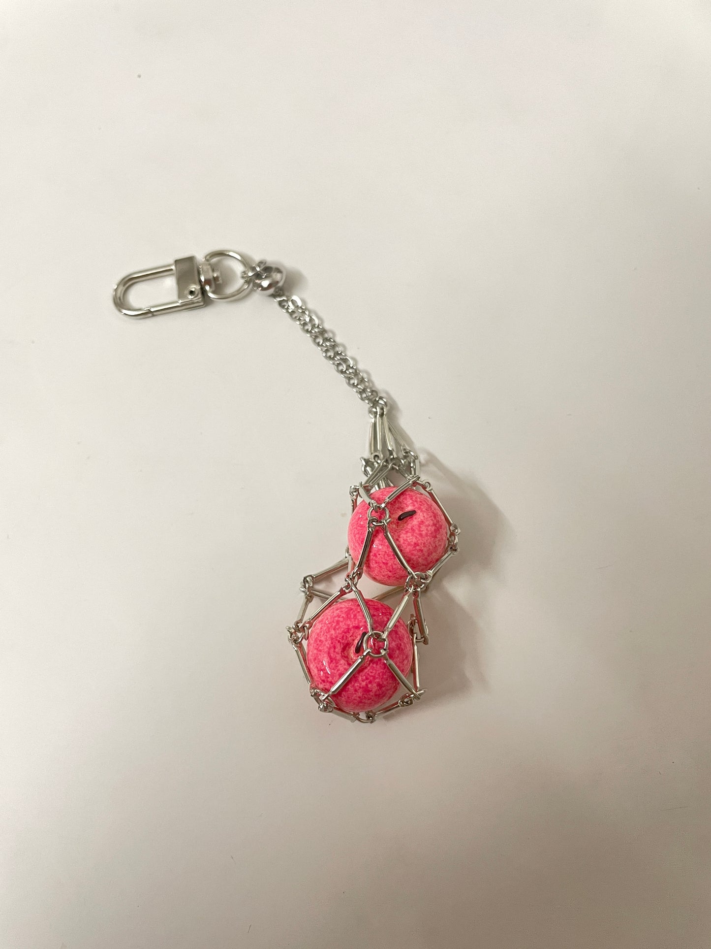 handmade tomatoes  keychain
