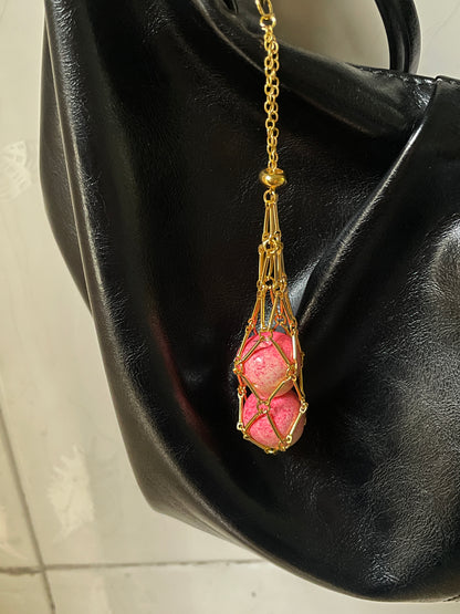 handmade tomatoes  keychain