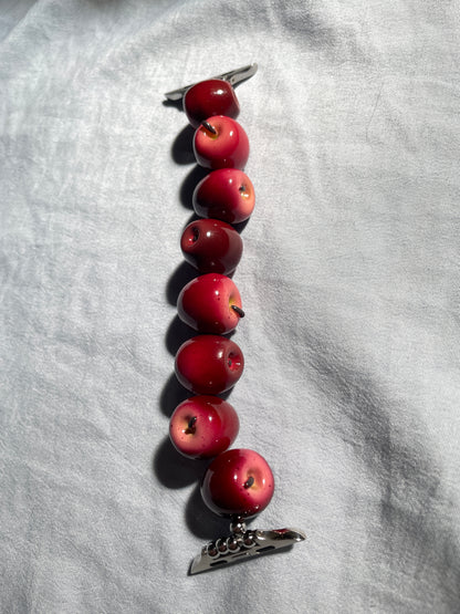 Resin Apple Watch Band with Stainless Steel Connectors (38-49mm)