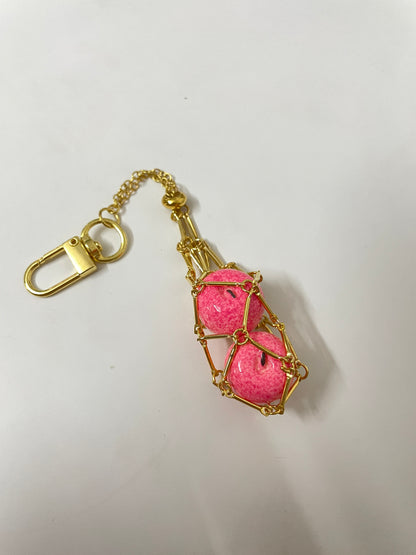 handmade tomatoes  keychain