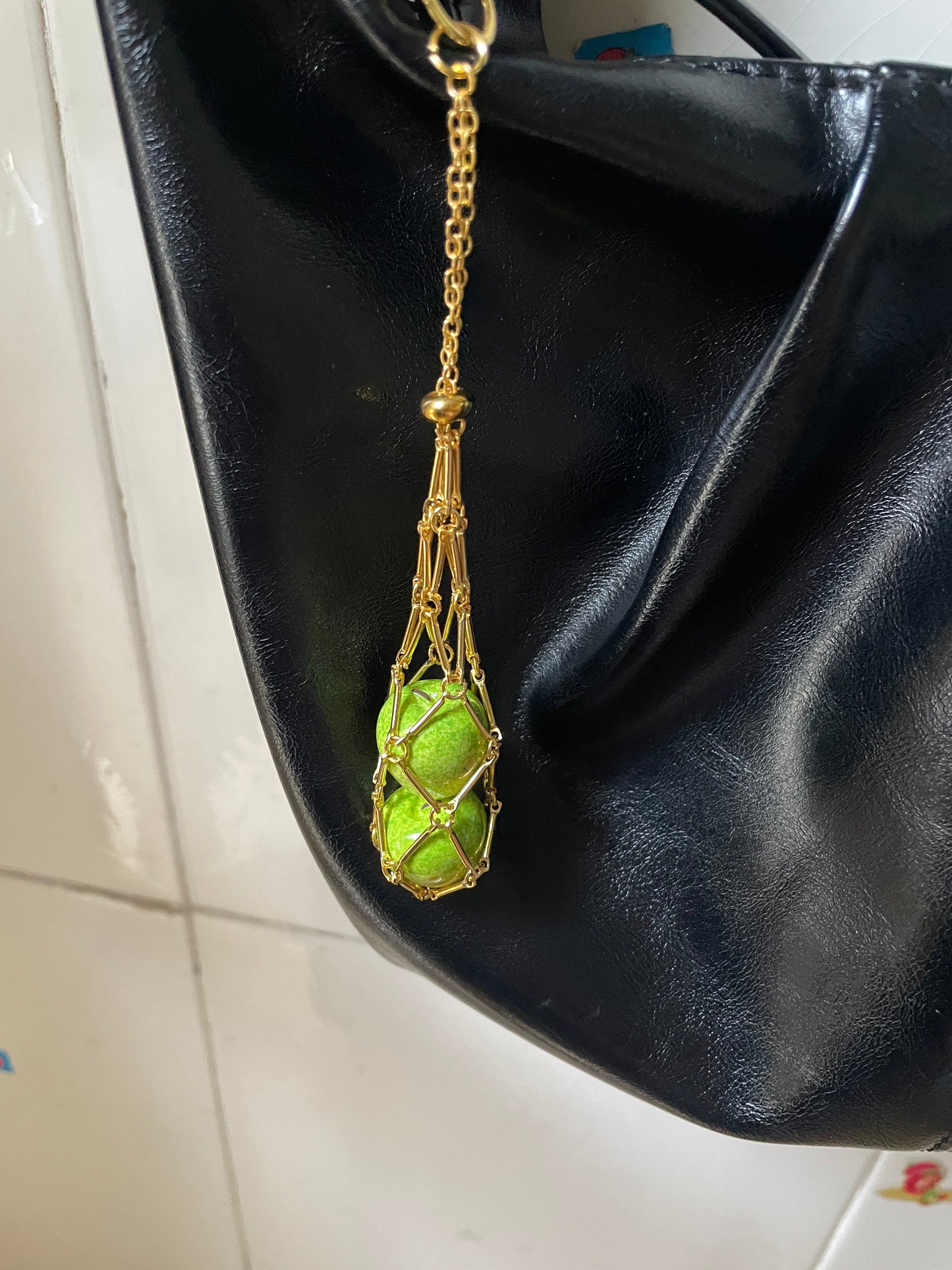 handmade tomatoes  keychain