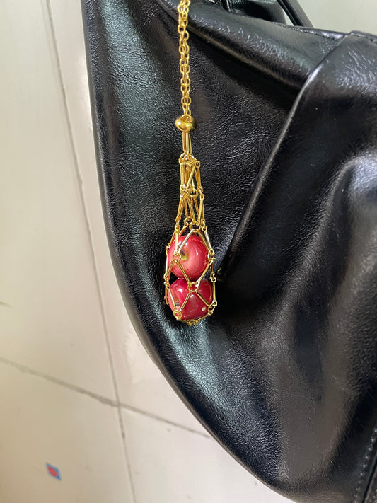 handmade tomatoes  keychain