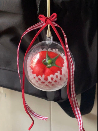 handmade artificial tomato