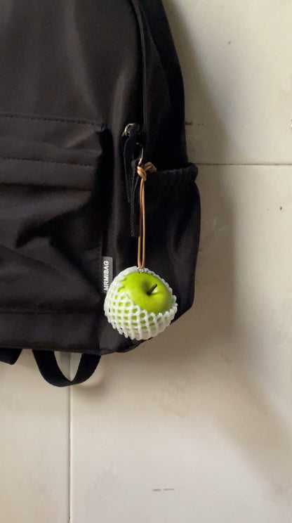 handmade artificial green apple