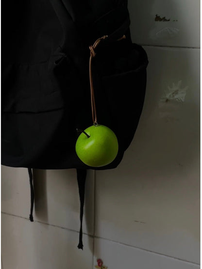 handmade artificial green apple