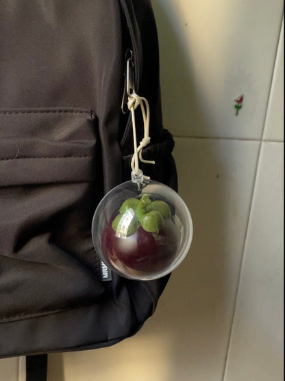 handmade artificial mangosteen