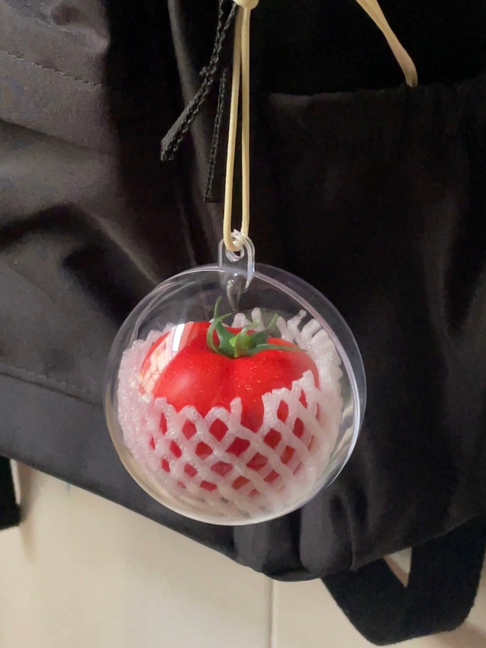 handmade artificial tomato