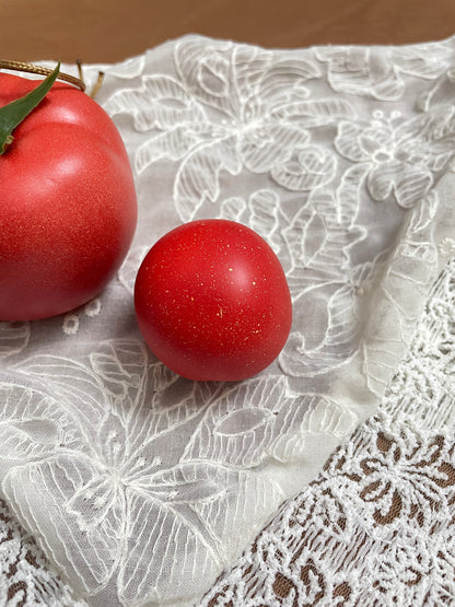 handmade artificial tomato