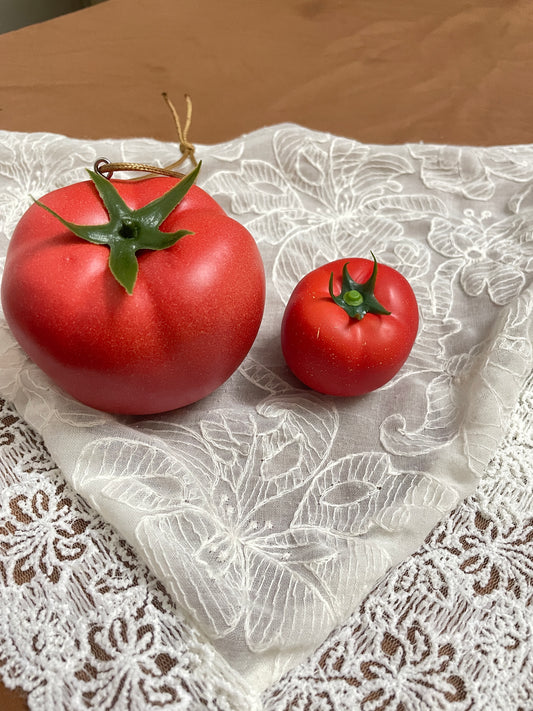 handmade artificial tomato