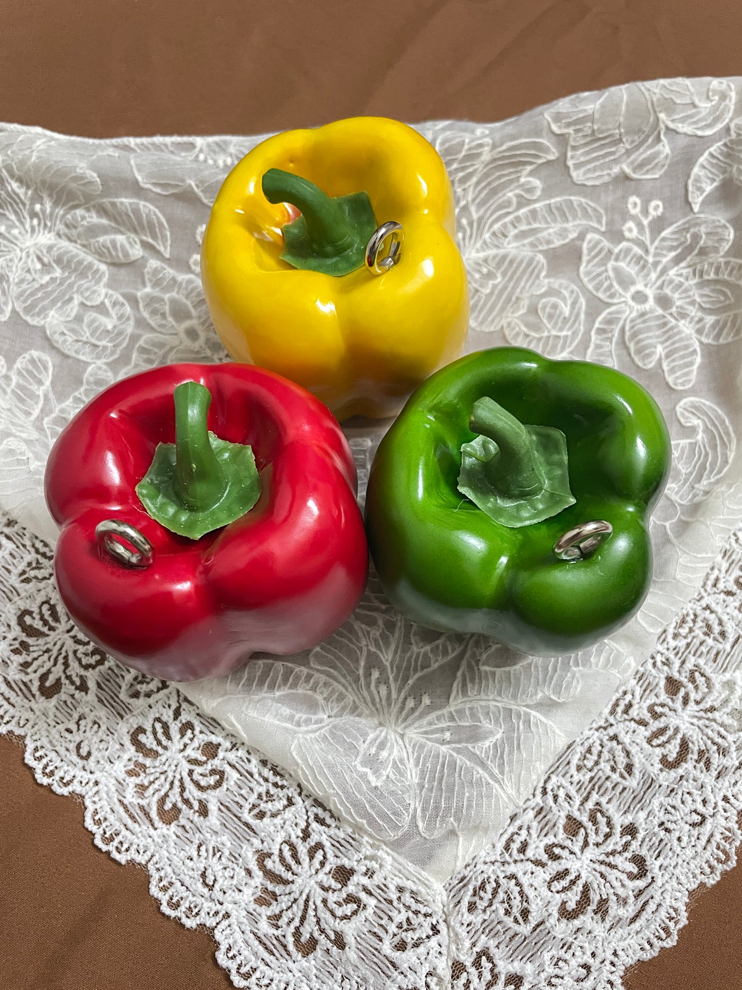 handmade artificial bell pepper