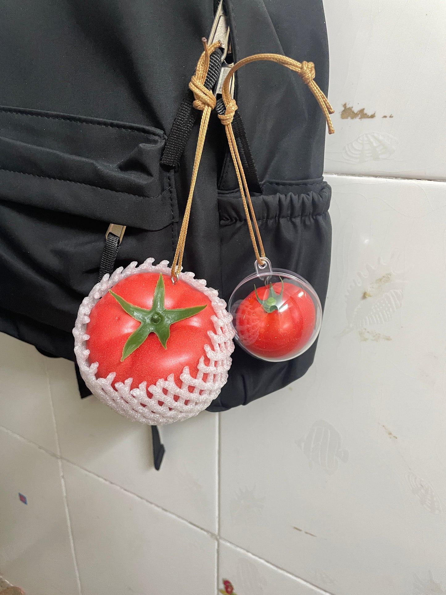 handmade artificial tomato