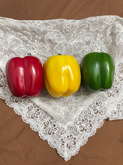 handmade artificial bell pepper