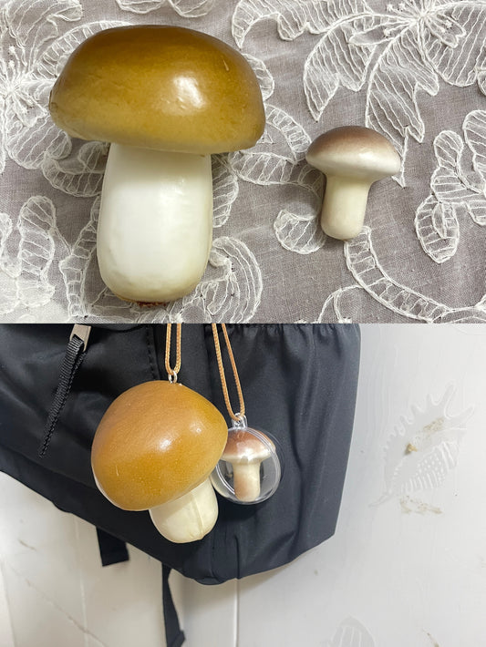 handmade artificial mushroom