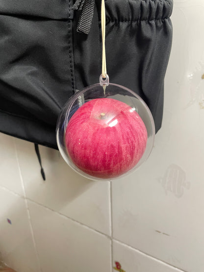 handmade artificial big red apple