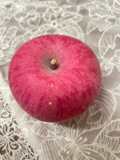 handmade artificial big red apple