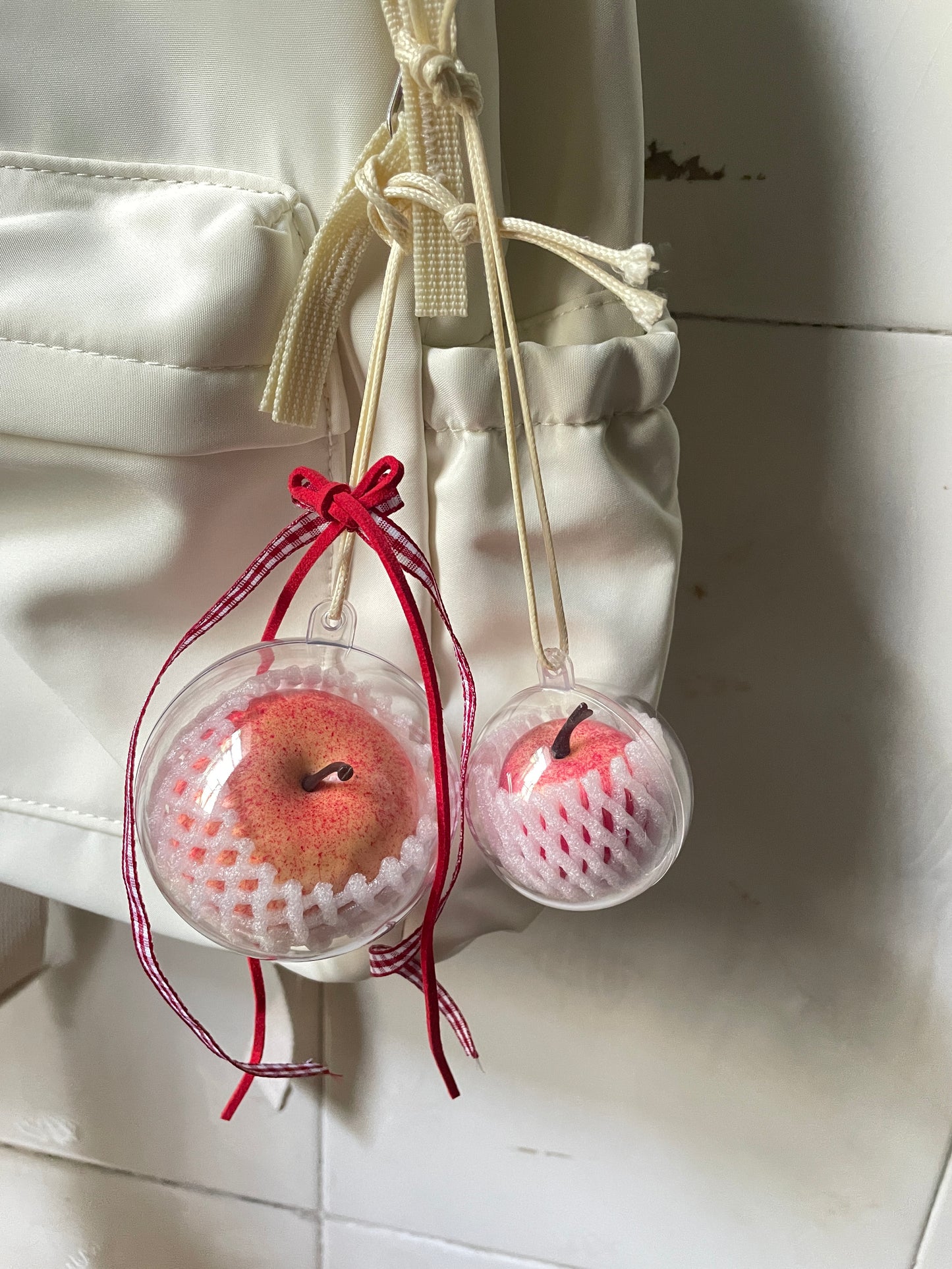 handmade artificial flower apple