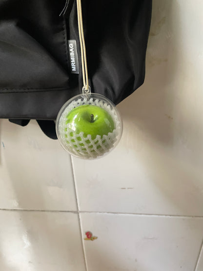 handmade artificial green apple