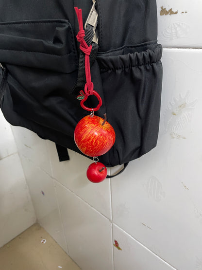 handmade artificial red apple