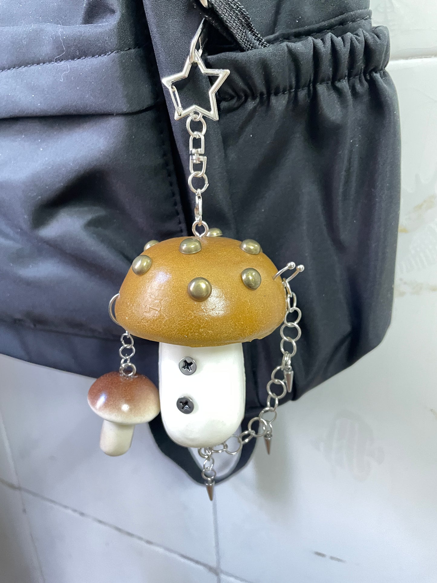 handmade artificial rock-style apple