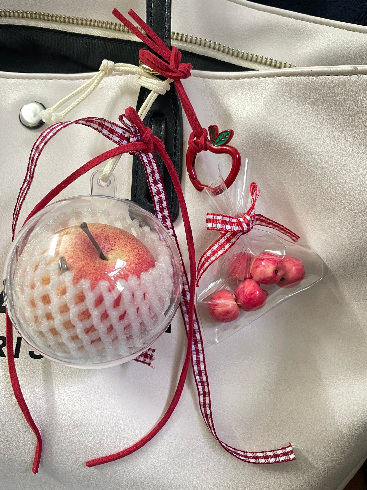 handmade artificial flower apple