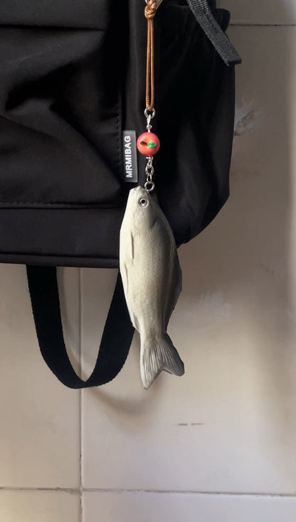 handmade fish keychain1