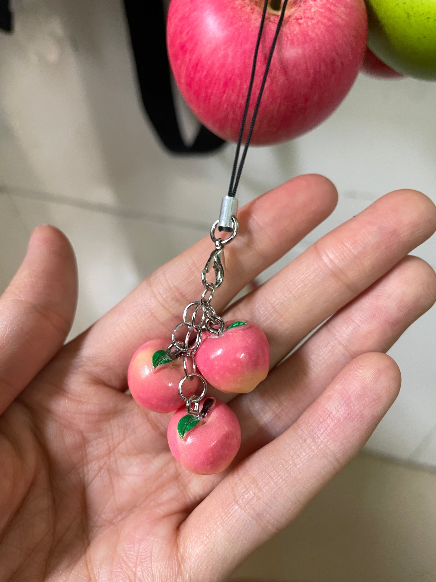 handmade small Phone chain