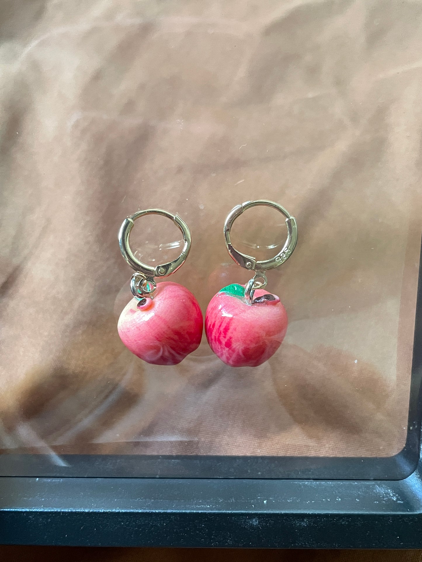 handmade necklace and earrings