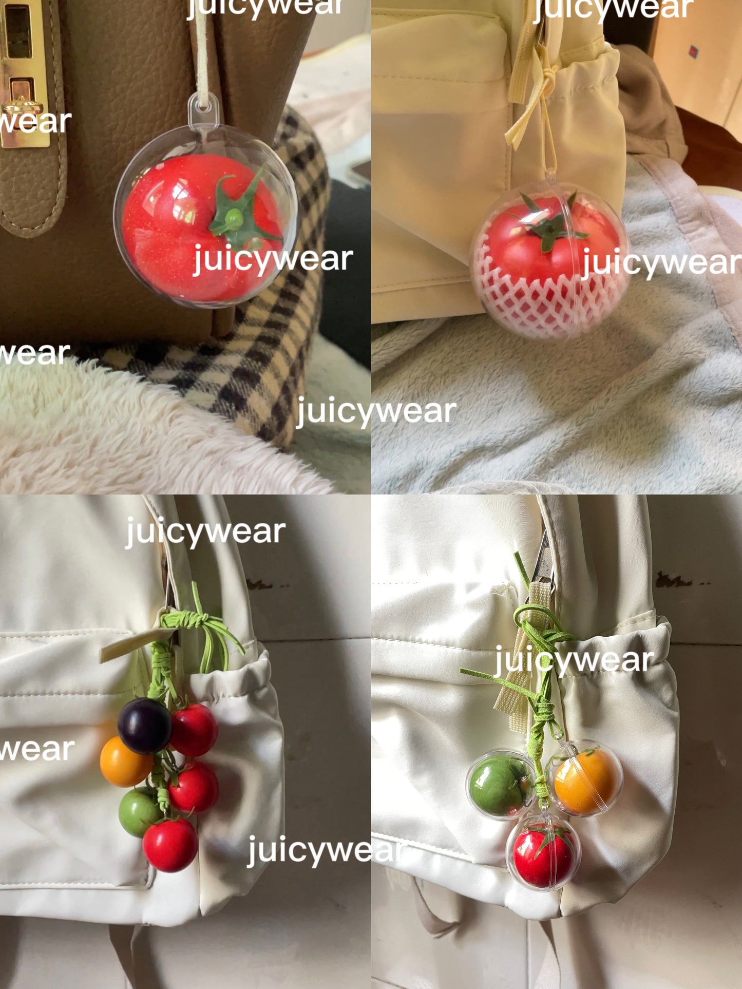 handmade artificial tomato