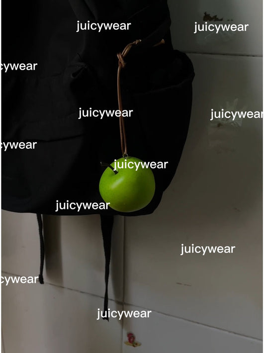 handmade artificial green apple