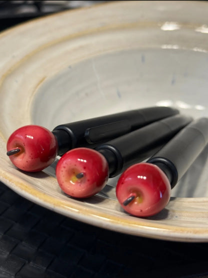handmade apple pen
