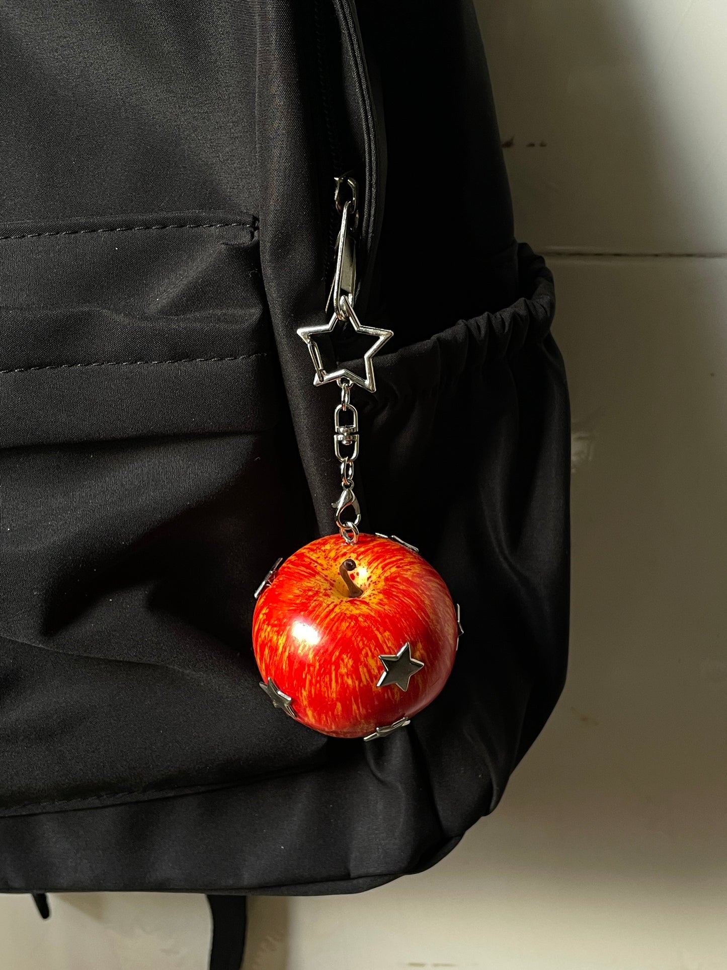 handmade artificial rock-style apple