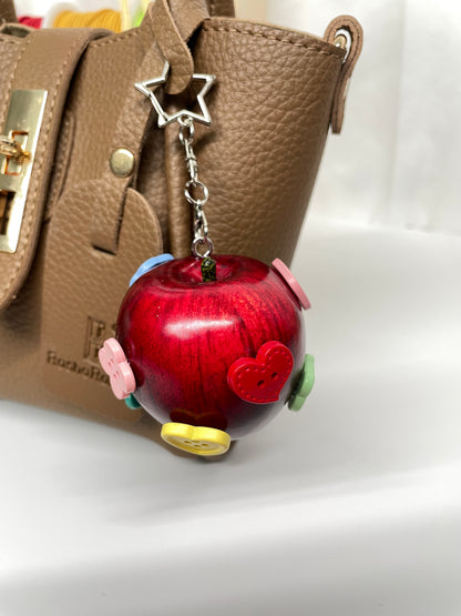 handmade button artificial fruit charm