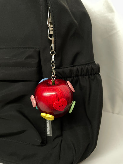 handmade button artificial fruit charm