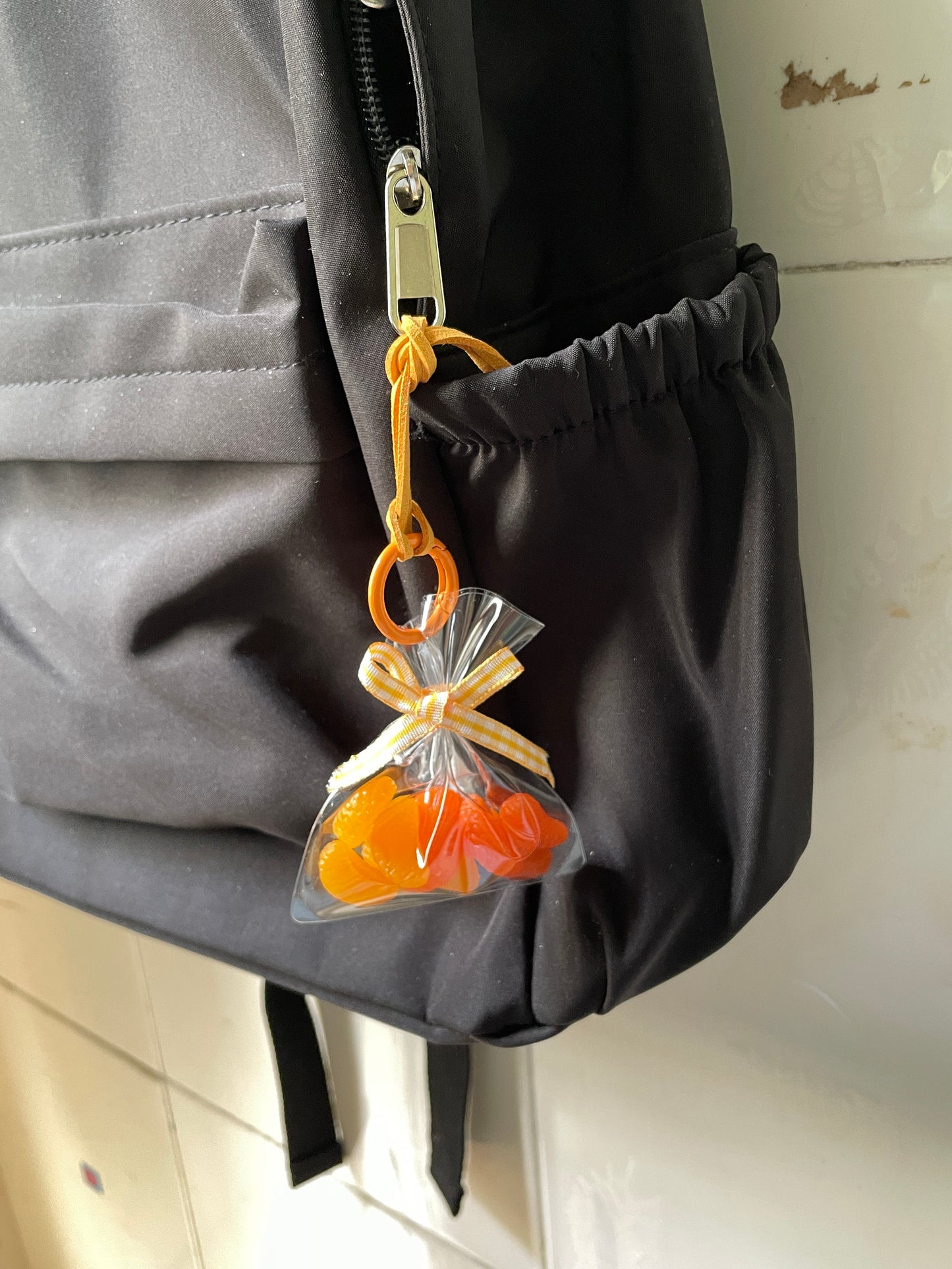 handmade artificial a bag of furit